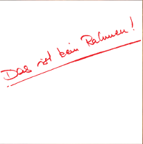 Das ist kein Rahmen! - Es ist die Kunst der gemalten Illusion